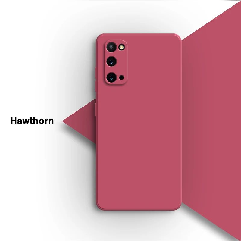 Funda de teléfono Original para Samsung Galaxy S20 Plus Ultra FE S20 + S20Plus S20Ultra S20FE 5G, carcasa trasera de silicona líquida suave