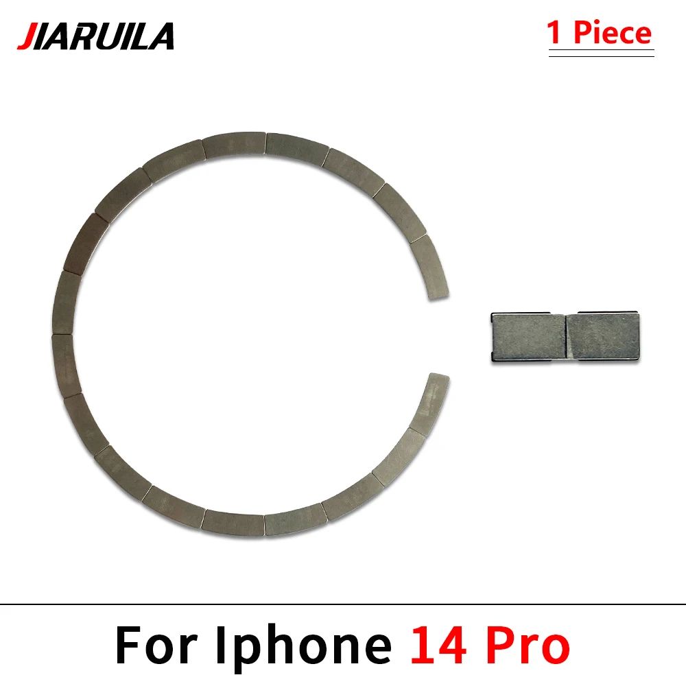 Reemplazo magnético de carcasa trasera para Iphone 12 13 14 Pro Max Mini Plus imán de carga inalámbrica de vidrio de cubierta trasera