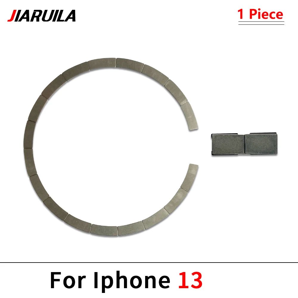 Reemplazo magnético de carcasa trasera para Iphone 12 13 14 Pro Max Mini Plus imán de carga inalámbrica de vidrio de cubierta trasera