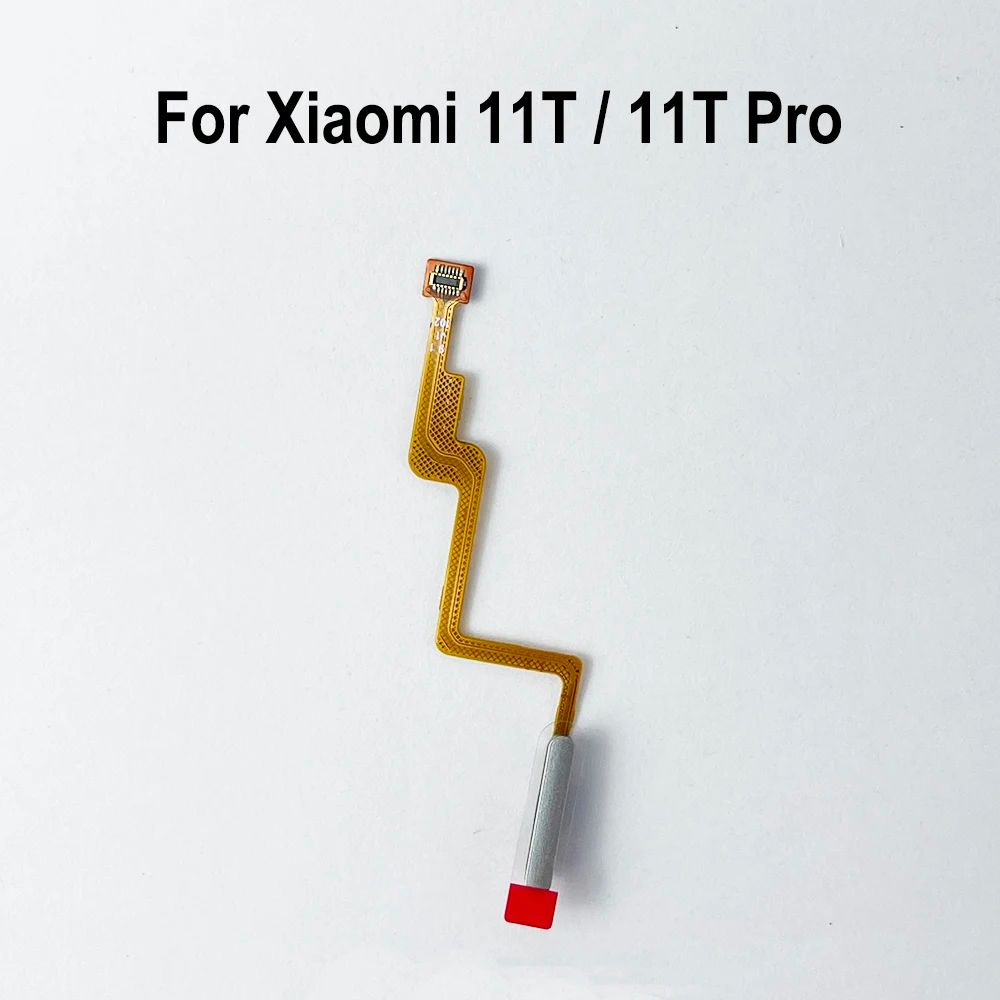 Cable flexible del sensor de huellas dactilares del botón de encendido de inicio para Xiaomi Mi 11T / 11T Pro
