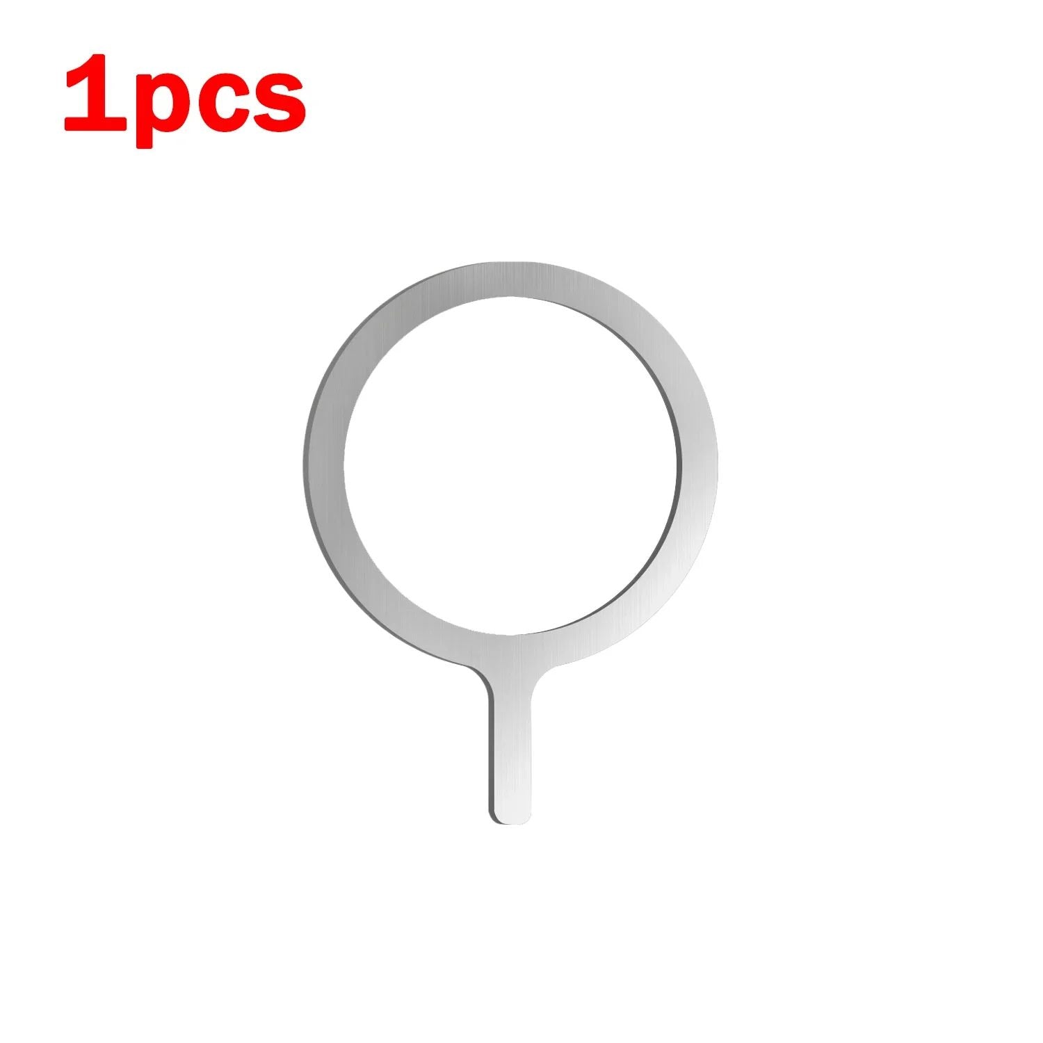Adhesivo Universal de anillos de Metal para cargador inalámbrico magnético Magsafe para Iphone Samsung Xiaomi placa de cargador de teléfono de coche hoja de hierro