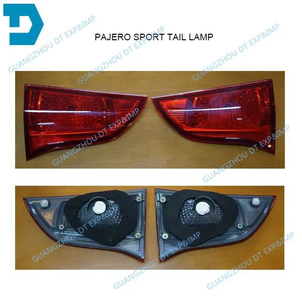 1 Pieza de Luz Trasera de Cristal para Pajero Sport 2007-2014 8331a107, Luces Traseras para Montero Sport, Luces de Estacionamiento para Shogun Kh, Sin Bombilla
