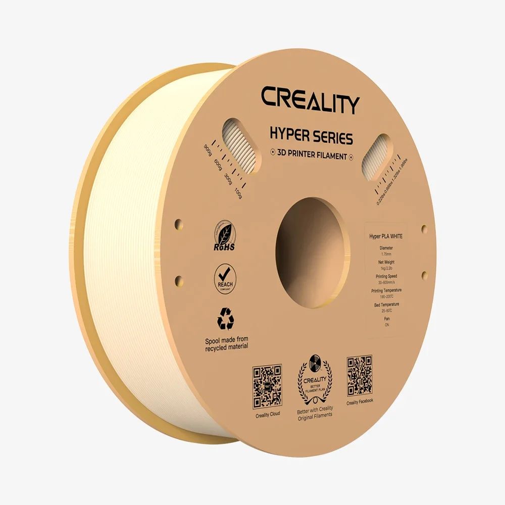 Filamento Creality PLA Pro Hyper PLA Filamento de impresora 3D de alta velocidad 1,75 mm 1 kg para Creality K1/K1 Max/Ender-5 S1
