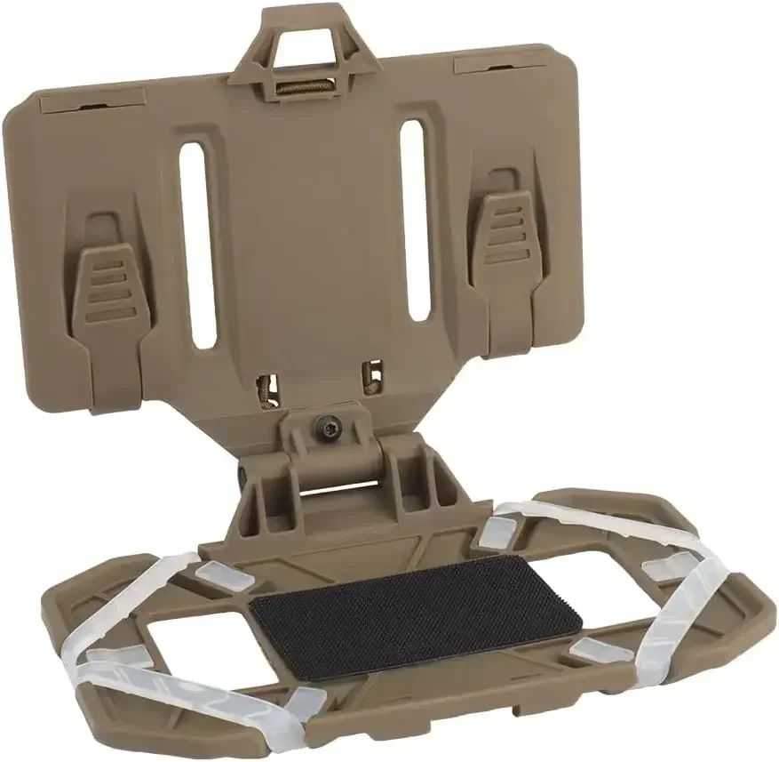 Tablero de navegación plegable MOLLE táctico, funda de mapa militar para caza, Panel de administrador, soporte para teléfono móvil, chaleco Airsoft, equipo