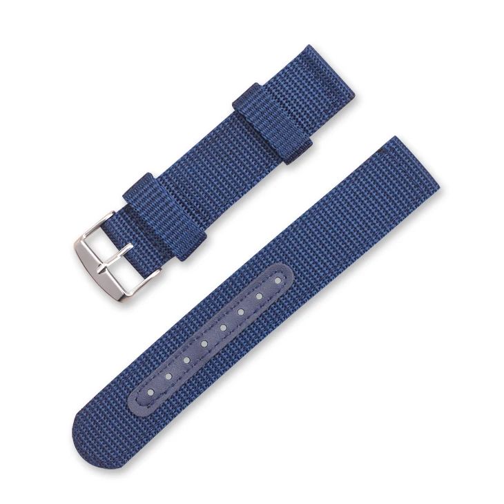 Correa de reloj de lona de nailon de 18mm, 20mm, 22mm y 24mm, cinturón suave tejido, pulsera Universal para hombres y mujeres, pulsera deportiva