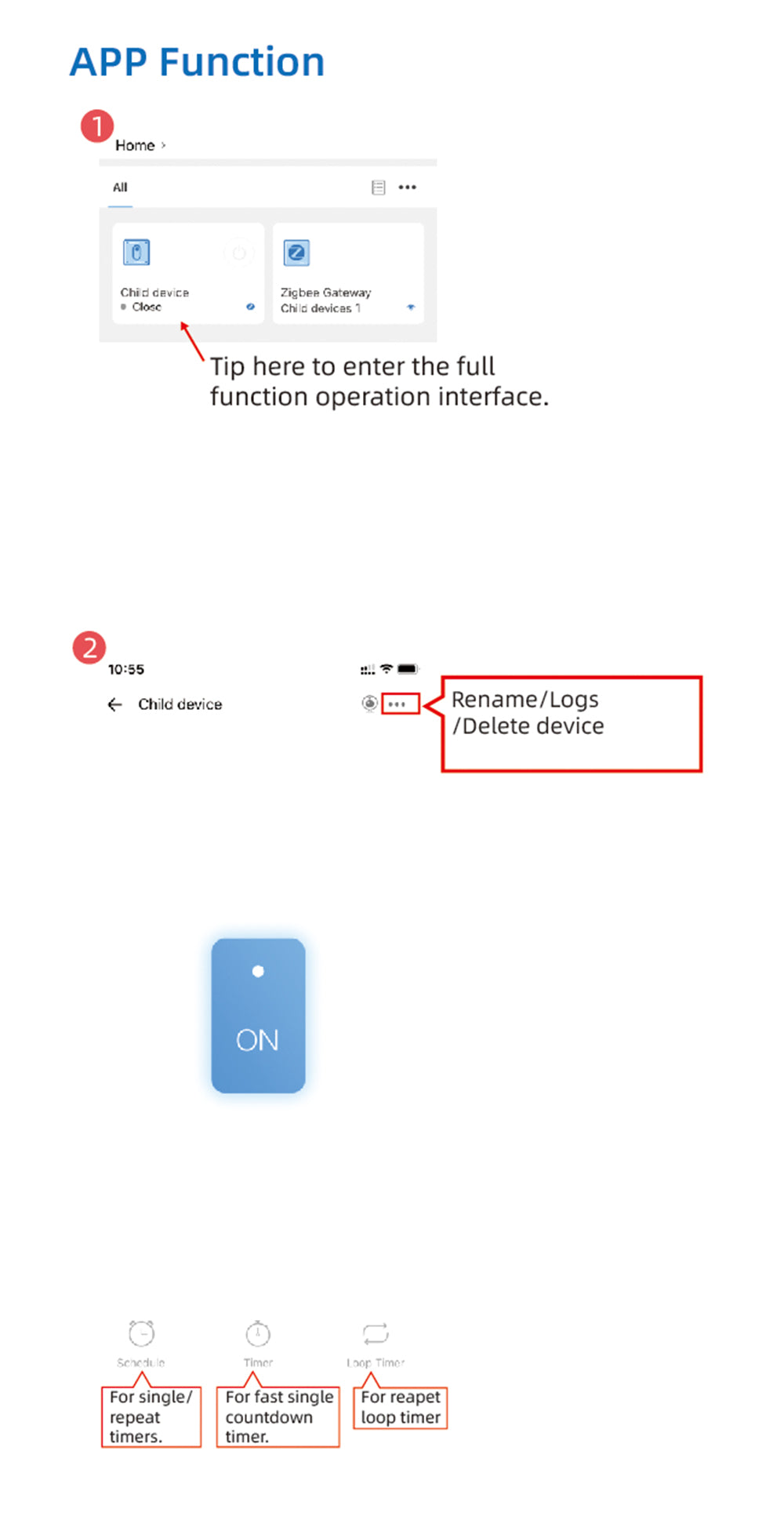 Interruptor Inteligente Zigbee de Contacto Seco, Módulo de Relé de Riel DIN de 1, 2 o 4 Canales, Relé RF de Dos Canales 433, 12V 24V 230V, Compatible con Tuya