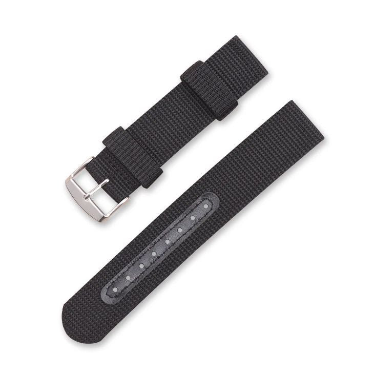 Correa de reloj de lona de nailon de 18mm, 20mm, 22mm y 24mm, cinturón suave tejido, pulsera Universal para hombres y mujeres, pulsera deportiva