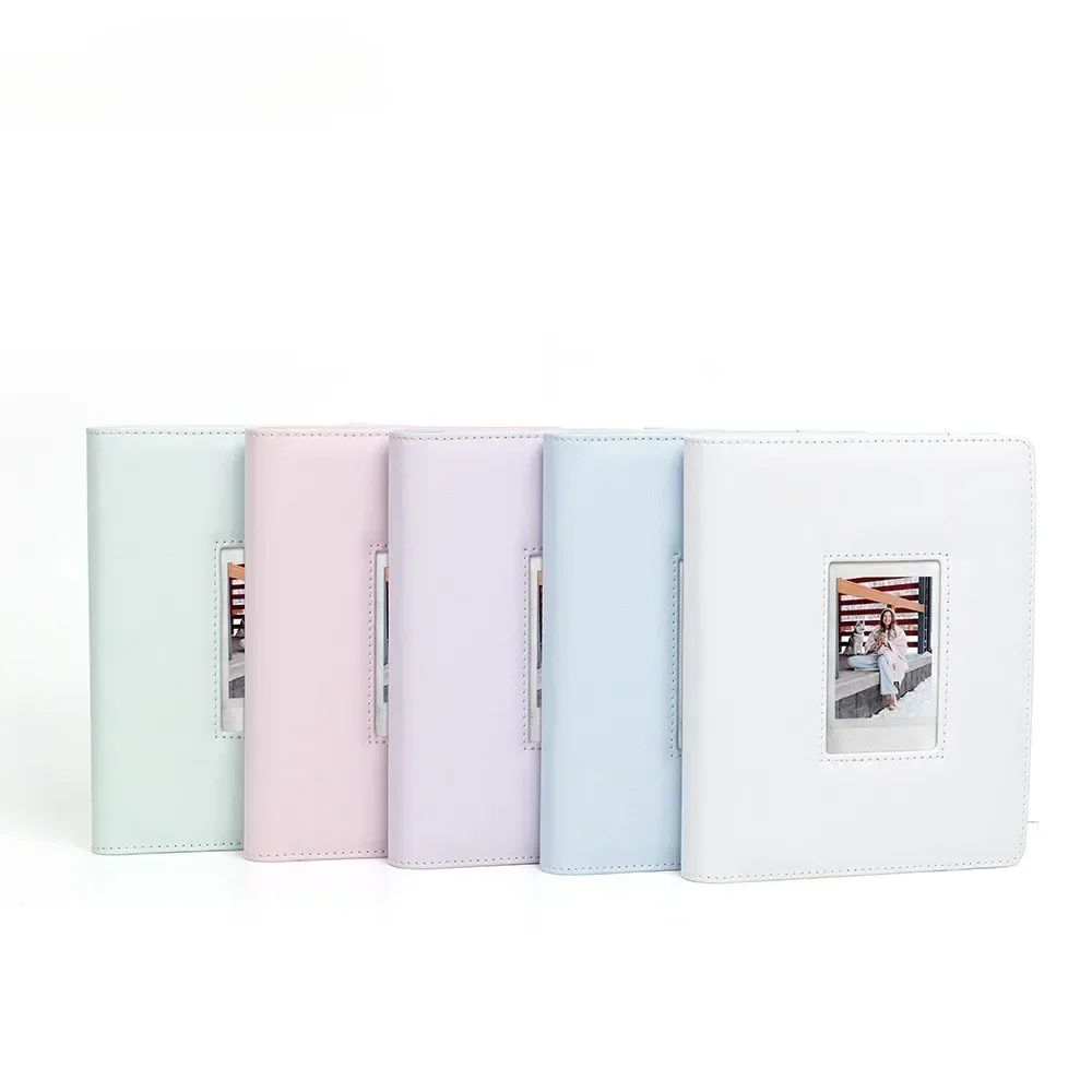 Álbum de fotos de cámara instantánea con 288 bolsillos, libro de colección de sellos, estuche de almacenamiento de imágenes de 3 pulgadas para Fujifilm Instax Mini 12/11/9