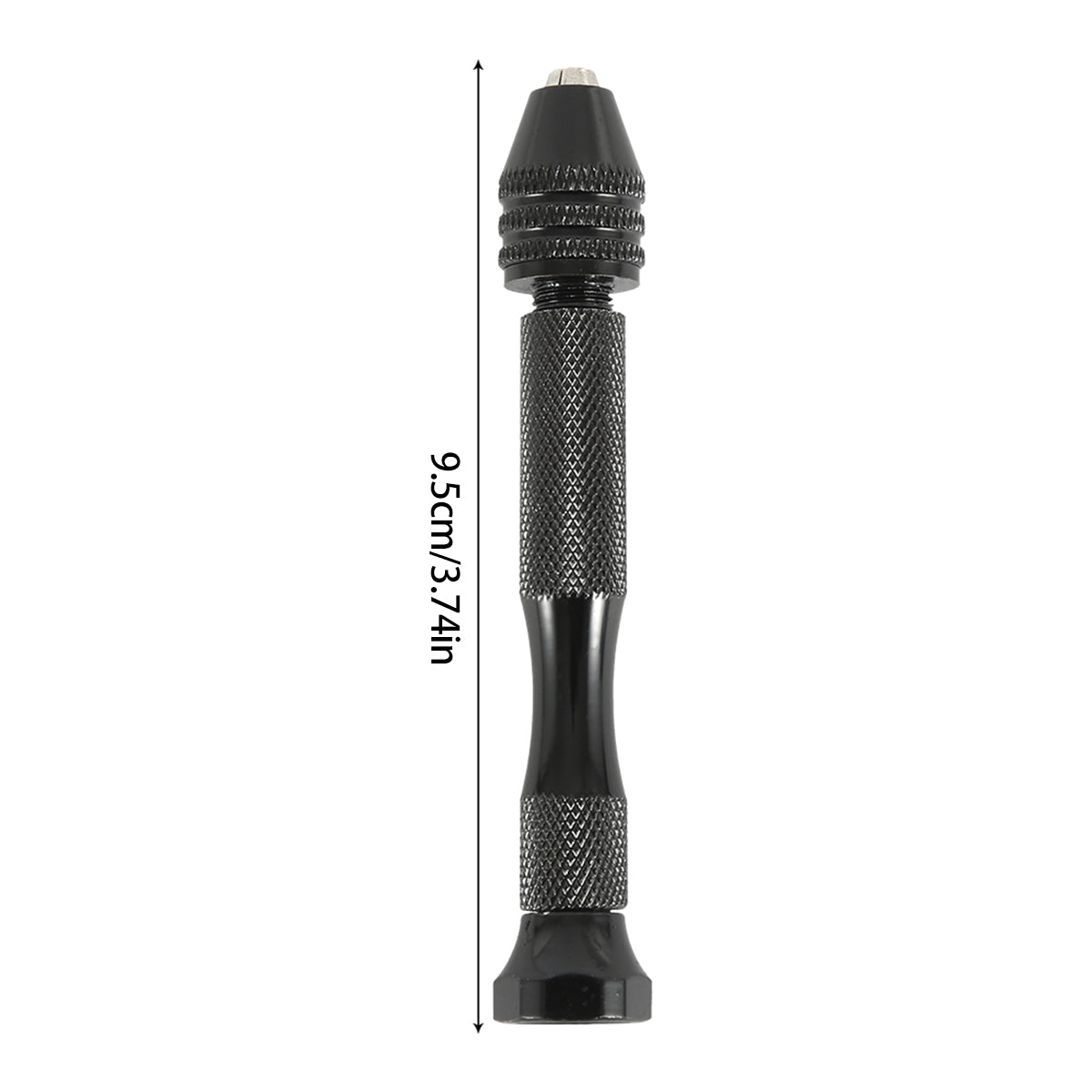 49 Uds. Juego de taladro Manual de 0,2-3,4mm, Mini broca Manual de aluminio, joyería artesanal, taladro Manual, herramientas de carpintería, broca, herramienta de perforación