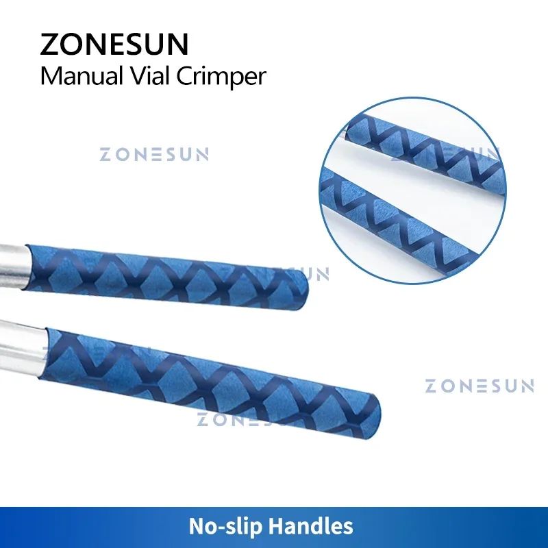 ZONESUN ZS-PBC1 15mm botella de Perfume Manual de acero inoxidable Vial en aerosol engarzadora tapado Manual herramienta de tapado de sello
