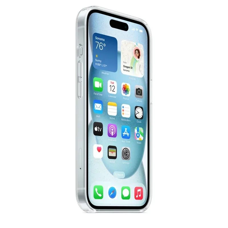 Funda transparente Original magnética para iPhone 17 Air 16 15 14 13 12 11 Pro Max mini XS XR Funda para Magsafe Funda transparente de silicona