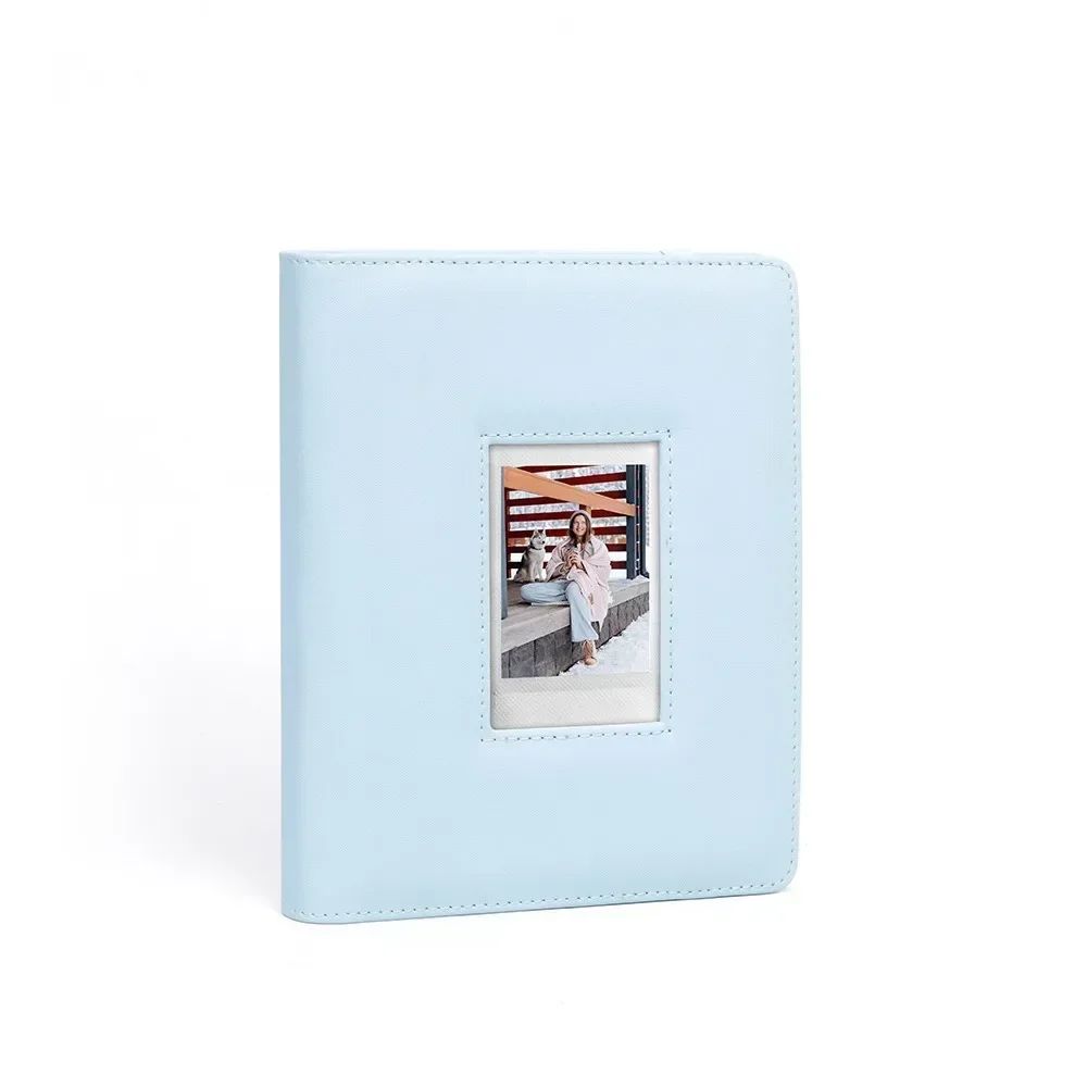 Álbum de fotos de cámara instantánea con 288 bolsillos, libro de colección de sellos, estuche de almacenamiento de imágenes de 3 pulgadas para Fujifilm Instax Mini 12/11/9
