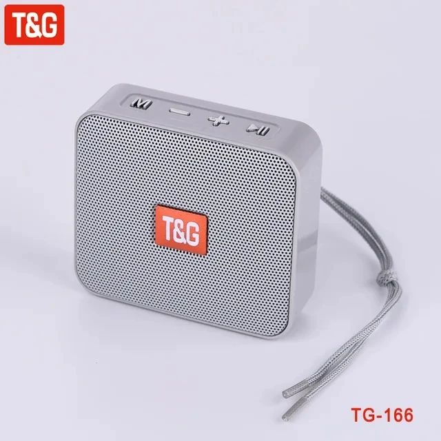 TG166 Altavoz Bluetooth portátil inalámbrico Mini columna de graves Boombox BT USB TF AUX Play altavoz al aire libre para tableta de teléfono inteligente