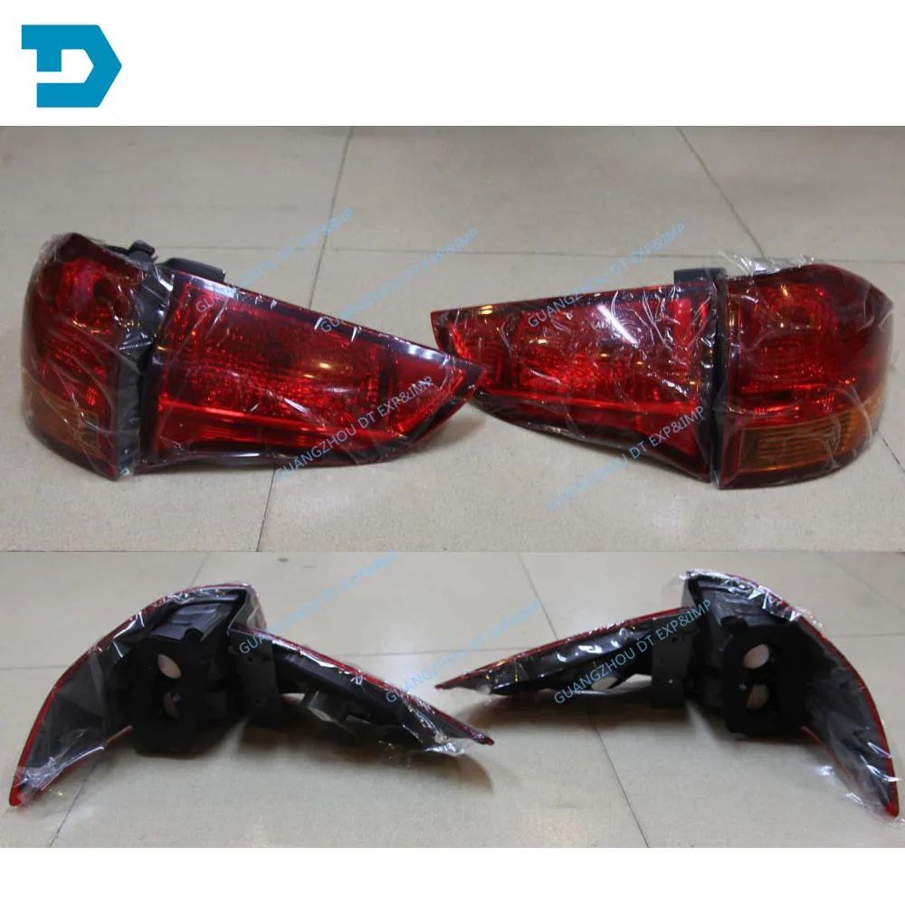 1 Pieza de Luz Trasera de Cristal para Pajero Sport 2007-2014 8331a107, Luces Traseras para Montero Sport, Luces de Estacionamiento para Shogun Kh, Sin Bombilla