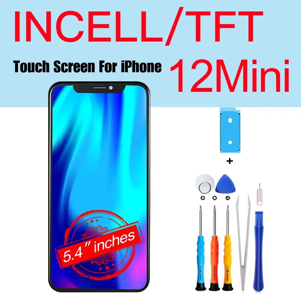 PINZHENG pantalla de alta calidad AMOLED INCELL LCD OLED OEM para iPhone 11 12 13 Mini Pro Max XS XR MAX reemplazo de pantalla con herramienta