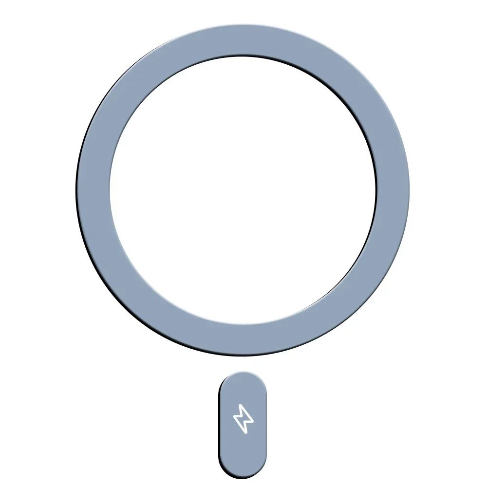 Anillo de placa de Metal Universal para cargador inalámbrico magnético Magsafe, pegatina de hoja de hierro, soporte de teléfono para coche para IPhone 13, 14, 15, 1-5 uds.
