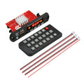 Amplificador de 120W, placa decodificadora MP3 WMA WAV de 12V, 60W x 2, Bluetooth 5,0, módulo de Audio y música inalámbrico, USB, TF, Radio FM para coche