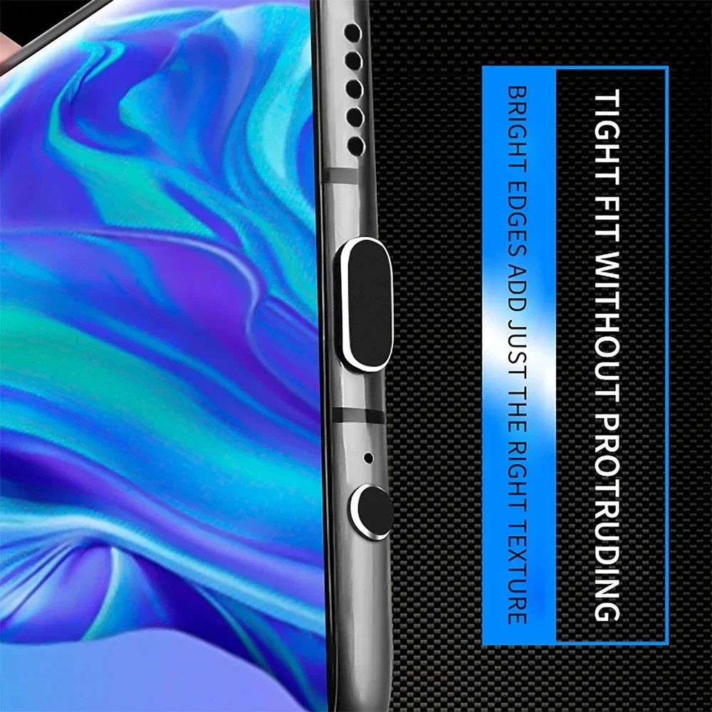Puerto de carga para teléfono móvil, tapón antipolvo con cepillo de limpieza para IPhone 17 16 14 13 Pro Max Plus Samsung Xiaomi IOS tipo C, juego de limpieza