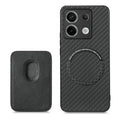 Funda de Cuero Desmontable 2 en 1 con Imán para Xiaomi Redmi Note 15 5G 4G, Funda con Ranuras para Tarjetas, Carcasa Trasera para Redmi Note 14 Pro Plus 13 14C