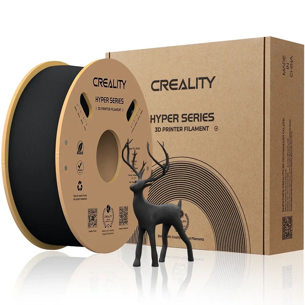 Filamento Creality PLA Pro Hyper PLA Filamento de impresora 3D de alta velocidad 1,75 mm 1 kg para Creality K1/K1 Max/Ender-5 S1