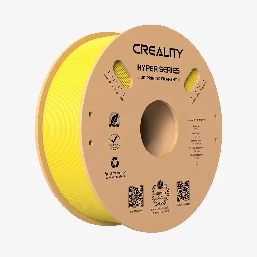 Filamento Creality PLA Pro Hyper PLA Filamento de impresora 3D de alta velocidad 1,75 mm 1 kg para Creality K1/K1 Max/Ender-5 S1