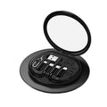 60W Multi tipo C a USB C a Micro USB a iluminación Kit de cables de teléfono de carga rápida para IPhone 14 13 15 Pro caja de almacenamiento de cables de datos