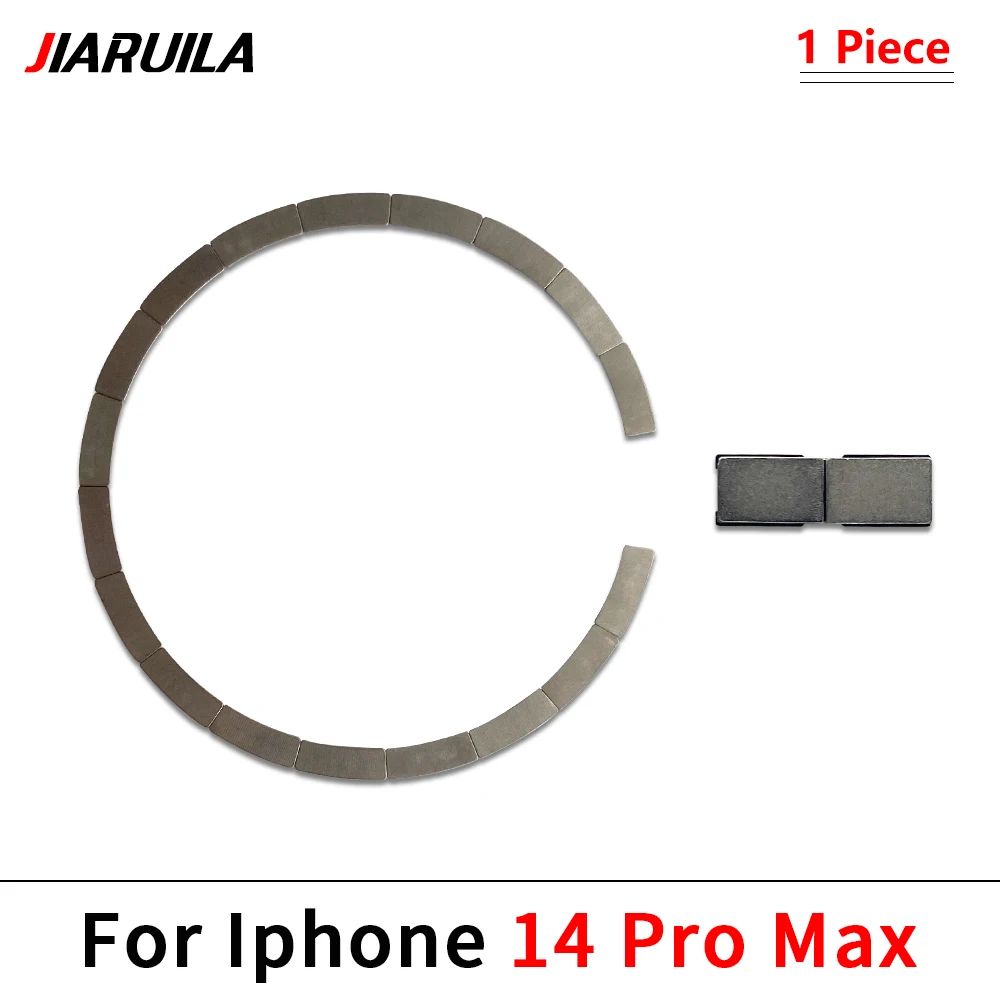 Reemplazo magnético de carcasa trasera para Iphone 12 13 14 Pro Max Mini Plus imán de carga inalámbrica de vidrio de cubierta trasera