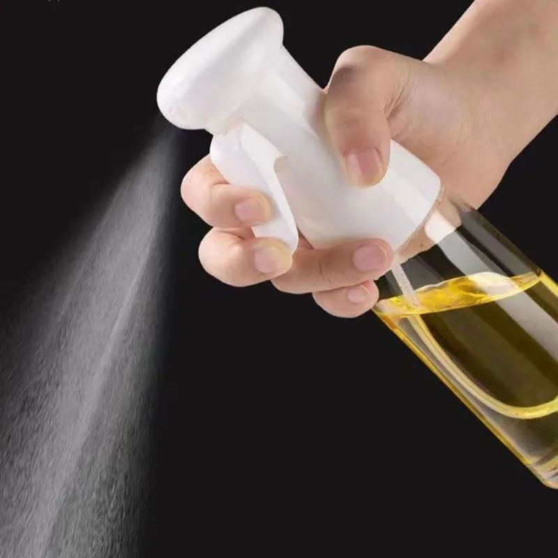 Spray de aceite para cocinar, botella dispensadora de aceite de oliva, pulveriza