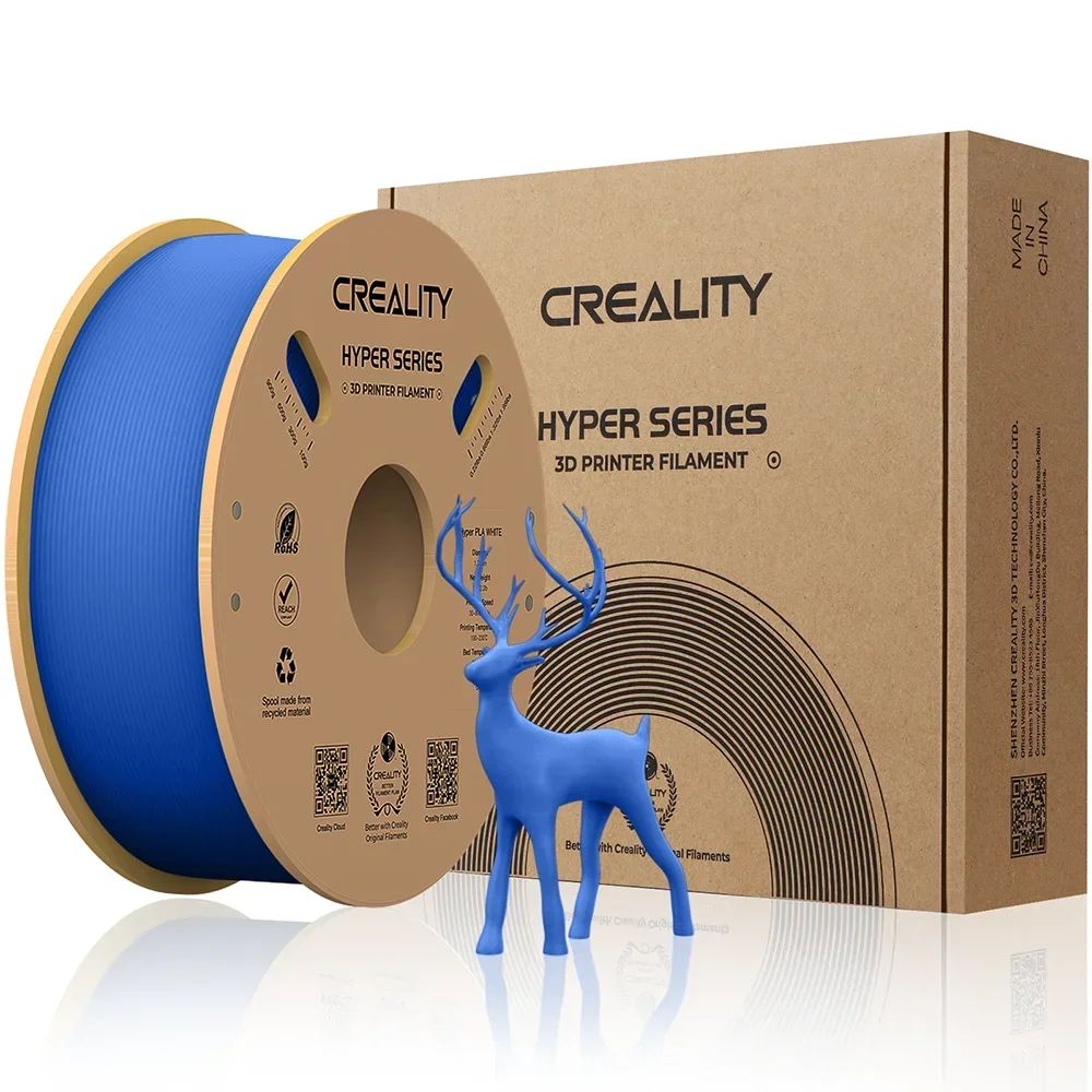 Filamento Creality PLA Pro Hyper PLA Filamento de impresora 3D de alta velocidad 1,75 mm 1 kg para Creality K1/K1 Max/Ender-5 S1
