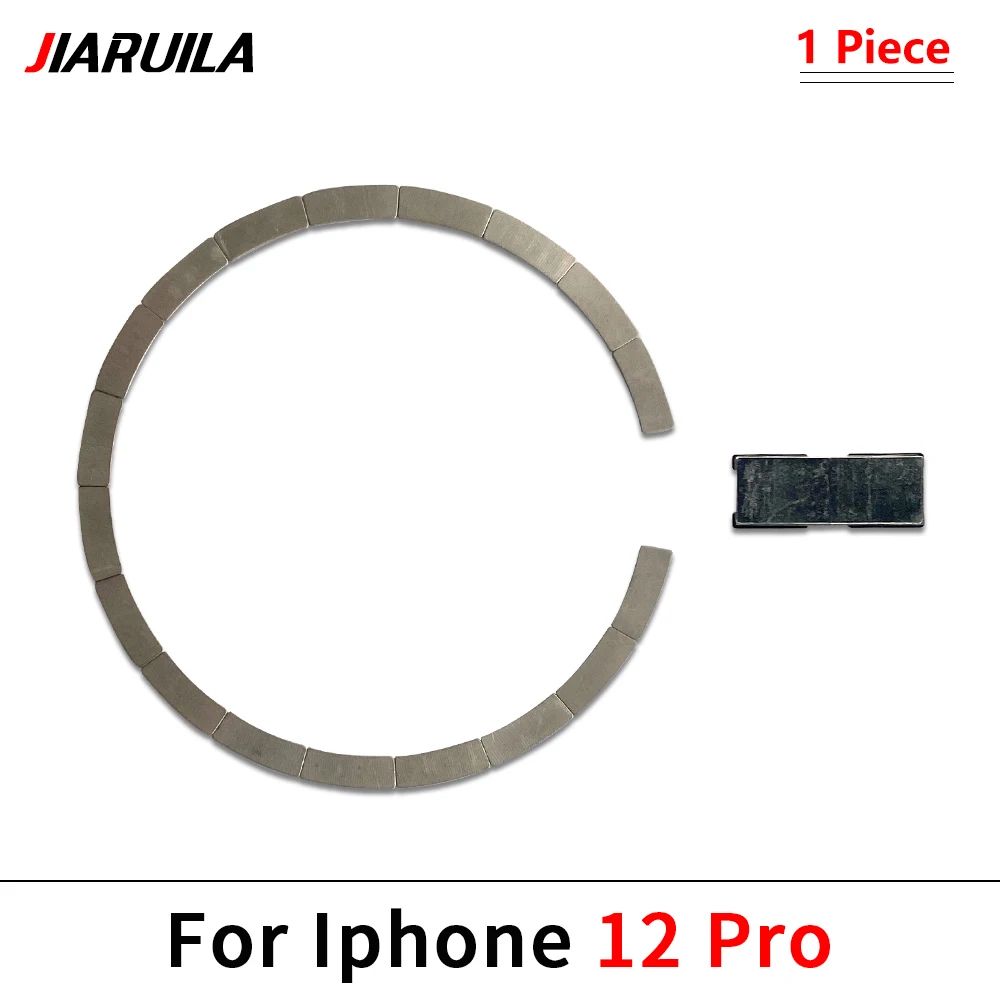 Reemplazo magnético de carcasa trasera para Iphone 12 13 14 Pro Max Mini Plus imán de carga inalámbrica de vidrio de cubierta trasera