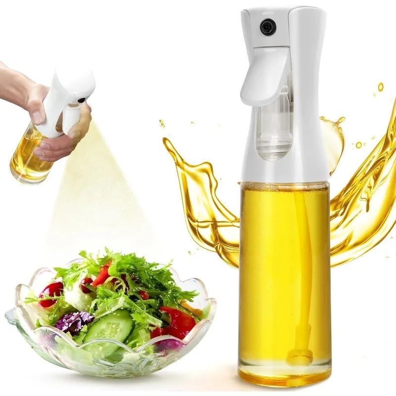 Spray de aceite para cocinar, botella dispensadora de aceite de oliva, pulveriza