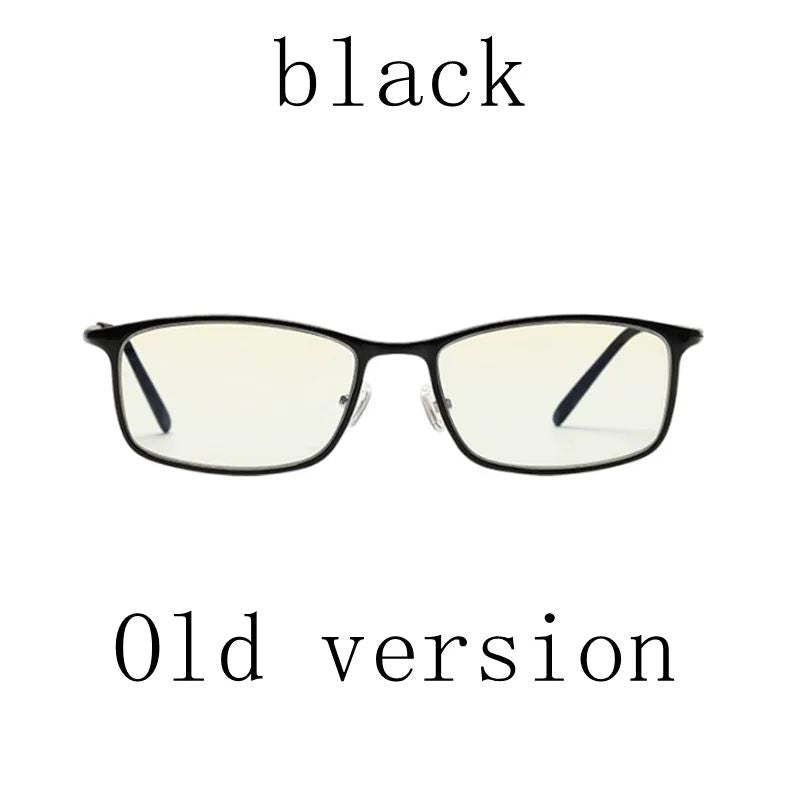 Gafas antiazules originales Xiaomi Mijia 40% Protector de ojos UV gafas de cristal antirayos azules para hombre mujer juegan teléfono/computadora/juego