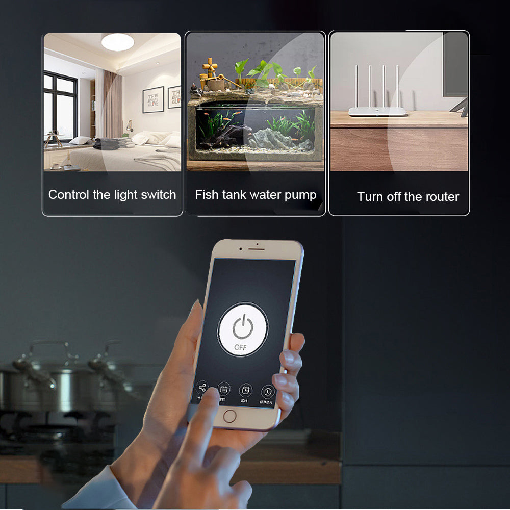 Interruptor Inteligente Zigbee de Contacto Seco, Módulo de Relé de Riel DIN de 1, 2 o 4 Canales, Relé RF de Dos Canales 433, 12V 24V 230V, Compatible con Tuya