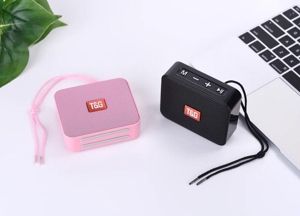 TG166 Altavoz Bluetooth portátil inalámbrico Mini columna de graves Boombox BT USB TF AUX Play altavoz al aire libre para tableta de teléfono inteligente
