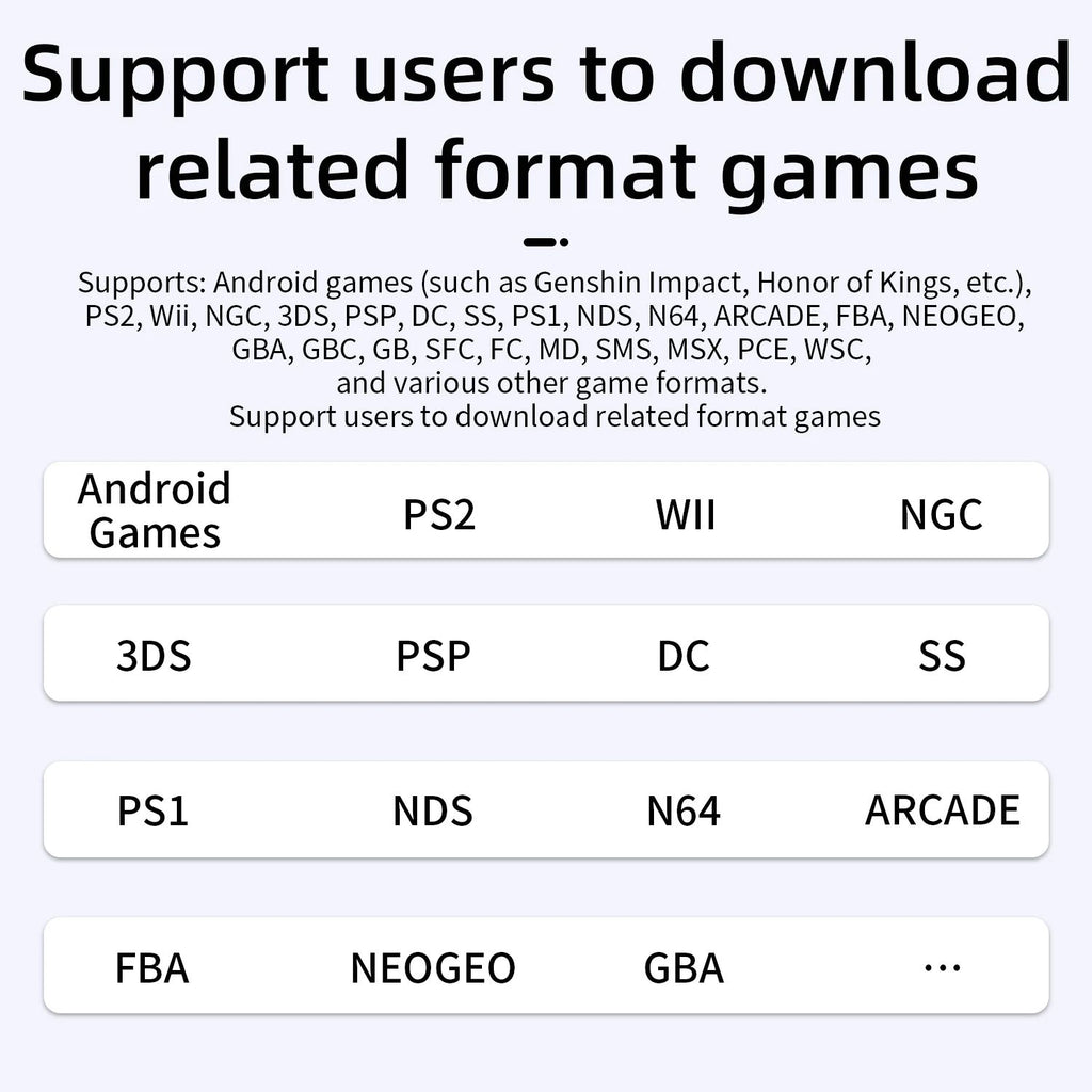 ANBERNIC-consola de juegos portátil RG 406V, pantalla multitáctil IPS de 4 ", Android13, videojuegos Retro, juego 512G, RG406V, compatible con 1080p DP
