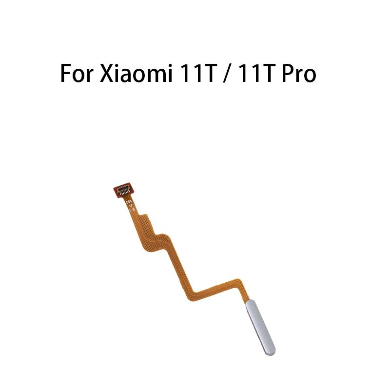 Cable flexible del sensor de huellas dactilares del botón de encendido de inicio para Xiaomi Mi 11T / 11T Pro