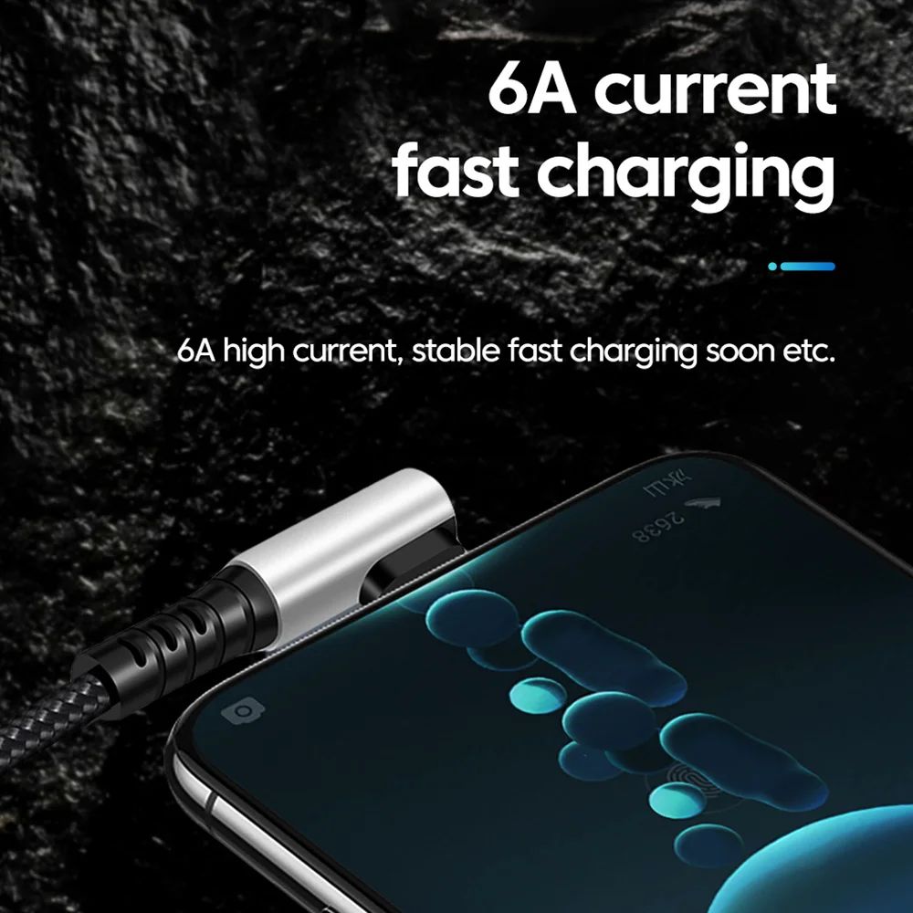 Cable de 0,25 M 0,5 M tipo C a USB C Cable de datos de carga rápida Cable portátil corto de carga para banco de energía Cable de teléfono móvil cable usb