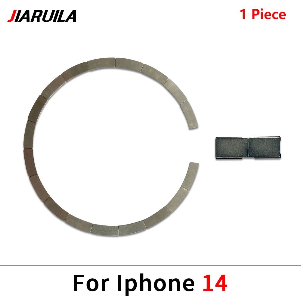 Reemplazo magnético de carcasa trasera para Iphone 12 13 14 Pro Max Mini Plus imán de carga inalámbrica de vidrio de cubierta trasera