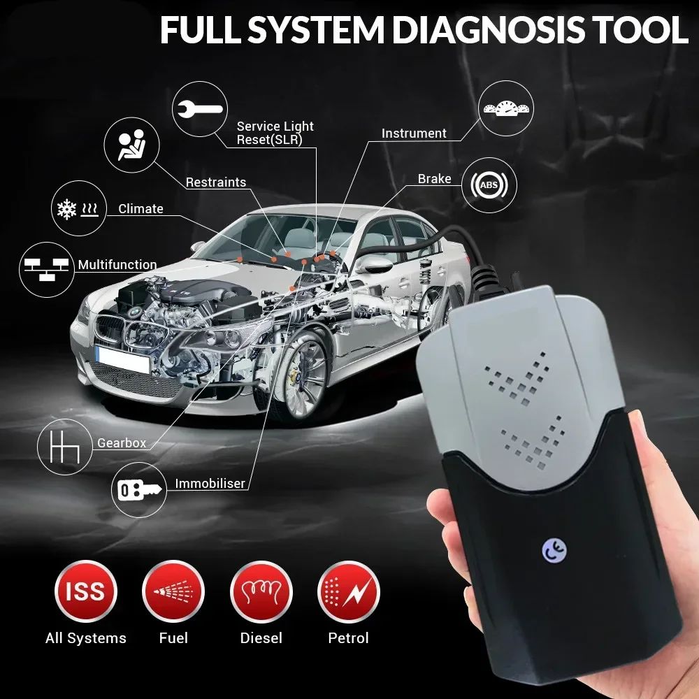 VD Ds150e CDP para TNESF DELPHIS ORPDC 2021 V3 herramienta de diagnóstico NEC VCI con KEYGEN Bluetooth Obd2 escáner diagnóstico de camión de coche