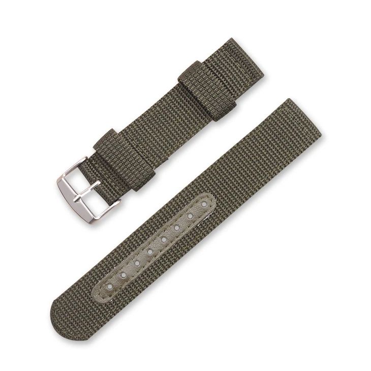 Correa de reloj de lona de nailon de 18mm, 20mm, 22mm y 24mm, cinturón suave tejido, pulsera Universal para hombres y mujeres, pulsera deportiva