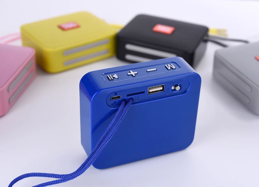 TG166 Altavoz Bluetooth portátil inalámbrico Mini columna de graves Boombox BT USB TF AUX Play altavoz al aire libre para tableta de teléfono inteligente