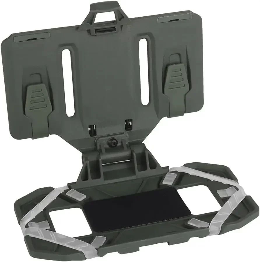 Tablero de navegación plegable MOLLE táctico, funda de mapa militar para caza, Panel de administrador, soporte para teléfono móvil, chaleco Airsoft, equipo