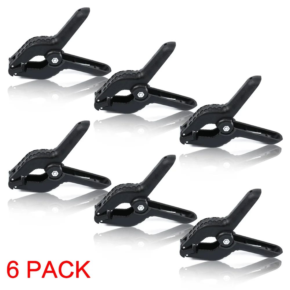 12 Pinzas de Muselina Resistentes para Fotografía, Clip para Soporte de Fondo de Cabina de Fotos, Fijación de Telón de Fondo y Pantalla Verde