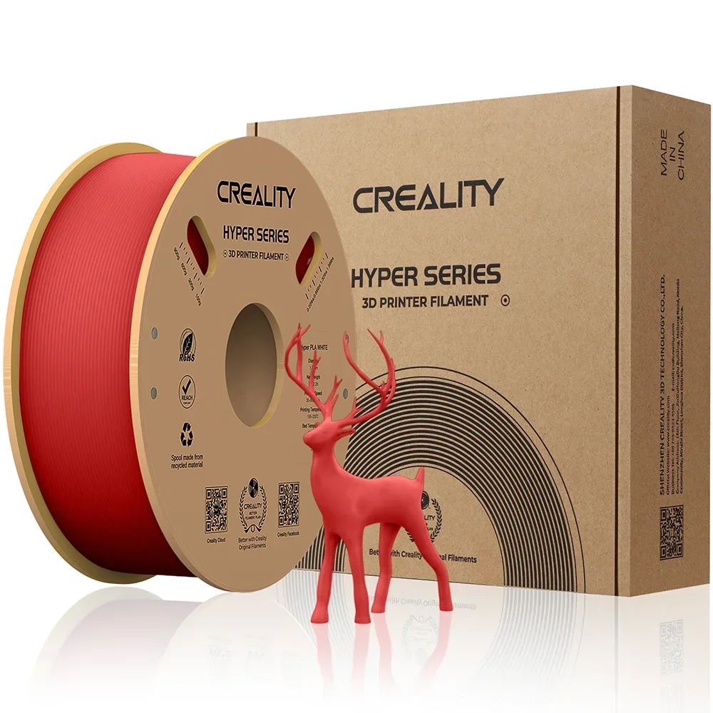 Filamento Creality PLA Pro Hyper PLA Filamento de impresora 3D de alta velocidad 1,75 mm 1 kg para Creality K1/K1 Max/Ender-5 S1
