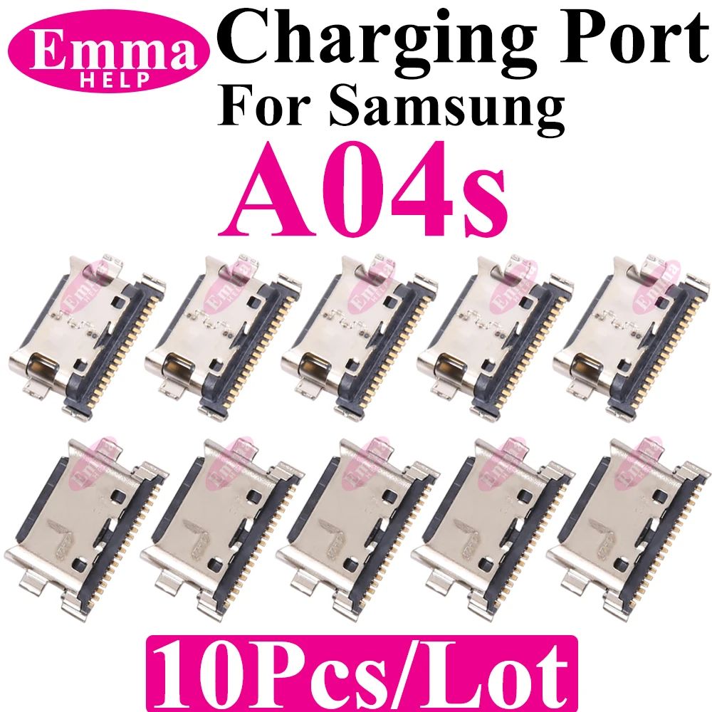 10 Conectores Originales para Puerto de Carga USB para Samsung A15 A05S A25 A35 A55 A13 A04S A14 A23 A33 A24 A34 A54 A53