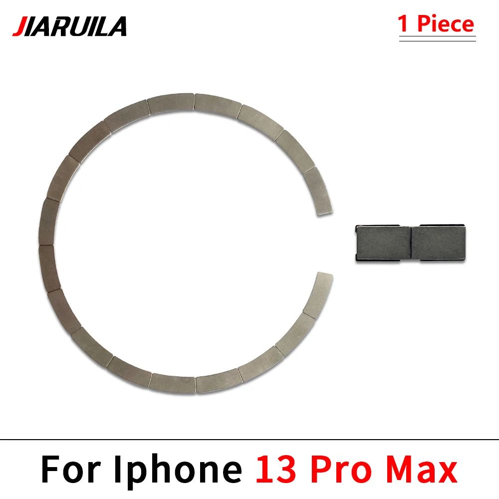 Reemplazo magnético de carcasa trasera para Iphone 12 13 14 Pro Max Mini Plus imán de carga inalámbrica de vidrio de cubierta trasera