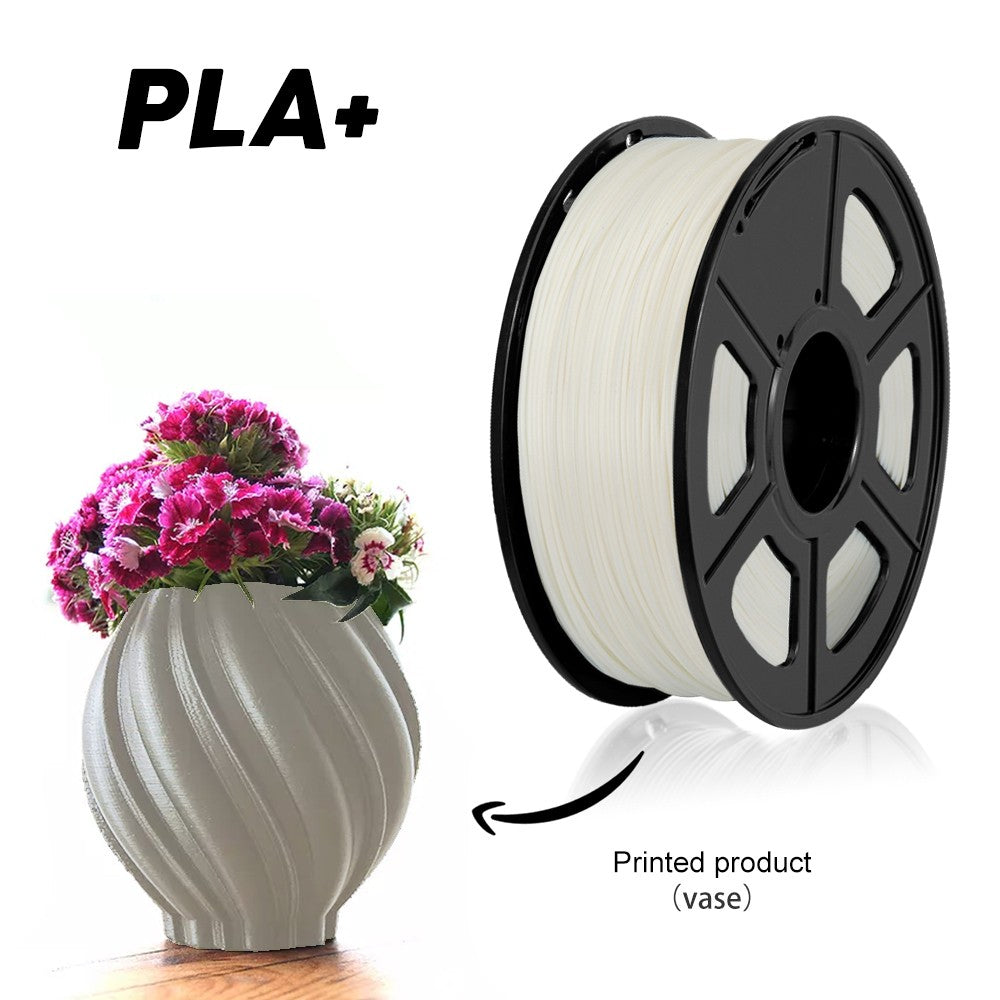 Filamentos SUNLU PLA PETG PLA Plus, 10 rollos de filamento 3D, 1 KG/rollo, 1,75mm, 100% líneas de filamento, ordenadamente para impresión 3D de la UE y EE. UU.