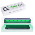 Lámpara de detección de polvo Qianli Mega ISee 2, luz UV verde y blanca, pantalla LCD, herramientas de reparación de programador de batería de teléfono móvil