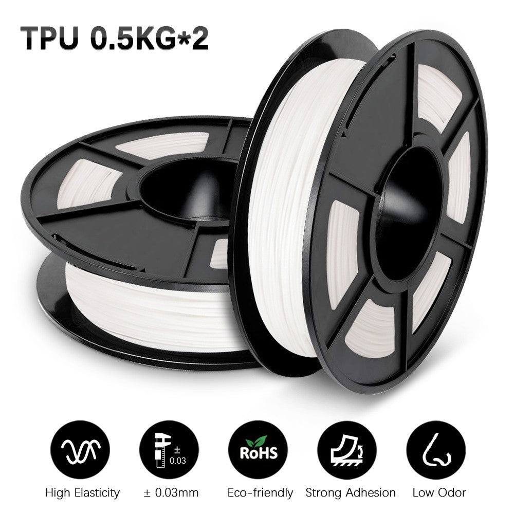 Filamento de impresora 3D JAYO PLA/PETG/SILK/TPU/ABS 1,75mm 2 rollos de materiales de impresión 3D para impresora 3D envío gratis
