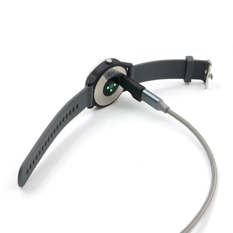 Convertidor de carga USB tipo C hembra a 4 pines para Garmin Forerunner 945 vivoactive3 trainer vivoactive 3 fenix 5X Plus 95AF